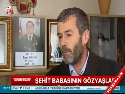 sozcu yazari yilmaz ozdil sehit babasini aglatti