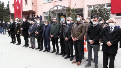 kocaeli silahinin ates almasi sonucu hayatini kaybeden polis memuru icin toren duzenlendi